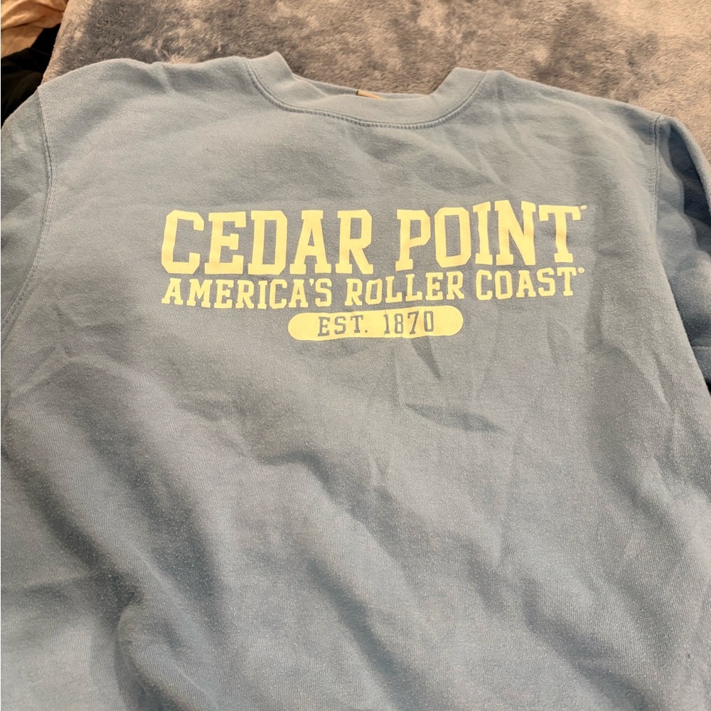 MV Sport Light Blue Roller Coaster Sweatshirt